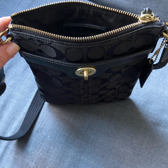Coach small black crossbody purse. Excellent condition. - Picture 2 of 3